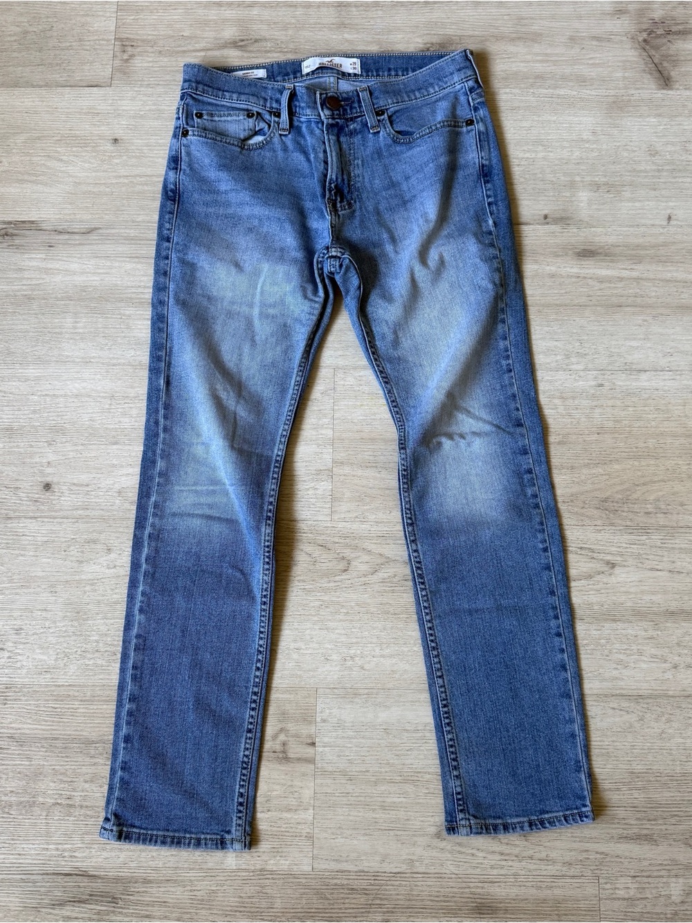 Hollister Epic Flex Skinny Fit Jeans Mens 29x32 Medium Wash Stretch Denim